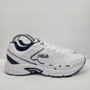 Fila Memory Go The Distance Men's White Sneakers 1GH23008-109 US Size 10.5 NWOT